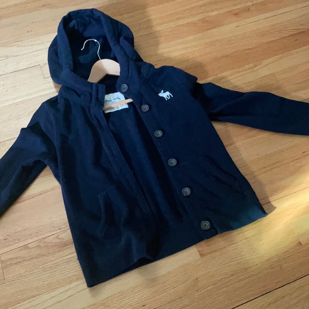 Adorable Navy blue Abercrombie Button Up